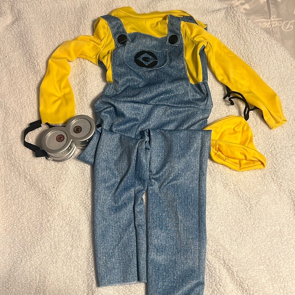 Kevin Minions Costume Youth Size Small fits 5T-6T